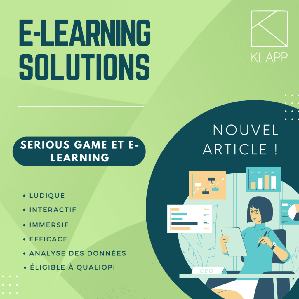 SERIOUS GAME ET ELEARNING